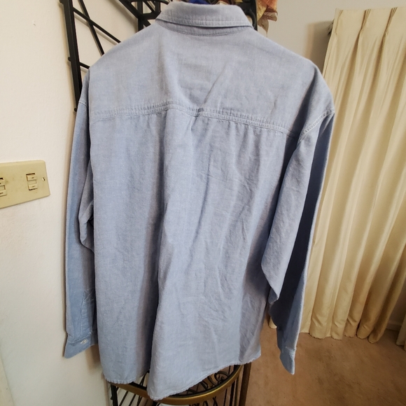 Womens long sleeve, button up shirt, size Large  by Calvin Klein Sport. - Picture 2 of 4